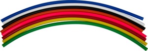 Fire Power Gas Cap Vent Hose 18in Multi-Color 50 Pack - 18in vent hoses, multi-color, pack of 50