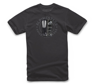 Alpinestars Victory Revolve Tee Black Large - Classic short sleeve tee in black, size large