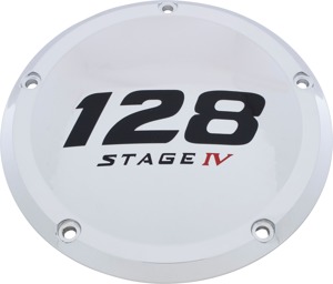 Custom Engraving 6" M8 Softail Derby Cover Chrome 128 Stage IV For Harley