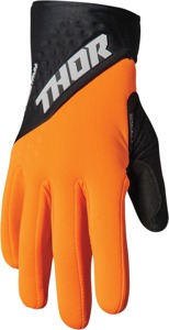 THOR Spectrum Cold Weather Gloves Men's 2XL Black/Orange - Cold weather riding gloves