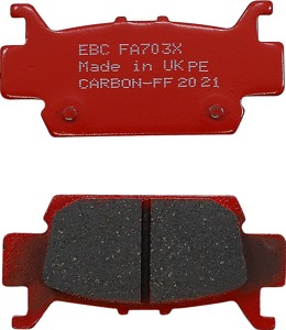 X Series Carbon Graphite Brake Pads and Shoes - Fa703X Brk Pad Ebc