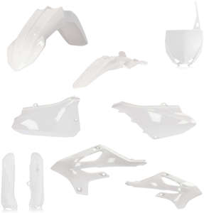 Full Plastic Kit - White - For 22-23 Yamaha YZ85