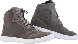RST HiTop Moto Sneaker CE Boot Grey Suede Size 11.5 - CE certified moto sneaker boot in grey suede
