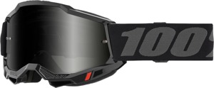 100 Percent Accuri 2 Sand Goggles Black Smoke Lens - Premium offroad goggles with smoke lens