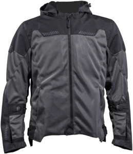 Speed and Strength Trial By Fire Mesh Jacket Grey XL - Textile mesh motorcycle jacket, Grey, XL