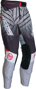 Moose Sahara Pants Black/White Men's Size 32 Off-Road - Men's vented off-road pants, size 32, Black/White