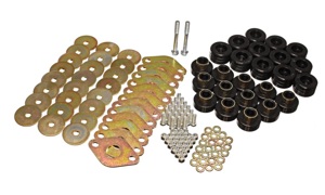 Body Mount Set Black w/ Hardware - Energy Suspension 2.4109G