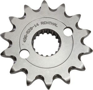 Renthal Front Sprocket 14T Grooved Natural Fits 13-22 Suzuki RM-Z 450