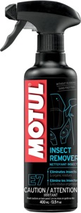Motul E7 Insect Remover 13.5oz (400ml) Spray Bottle - Removes insects and residue from motorcycle surfaces