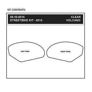 Stompgrip Clear Tank Protectors Fits RC51 2001-2006