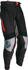 Moose Qualifier Pants Men's Off-Road Black/Gray/Orange Size 48 - Men's off-road riding pants, size 48, black/gray/orange