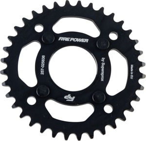 Fire Power Rear Steel Sprocket 36T Black For Honda XR80 XR75 XL80S CT70