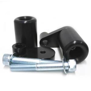 Shogun No Cut Frame Sliders Black Fits 2024 Kawasaki Ninja 500