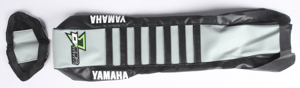 D'Cor Gripper Seat Cover Black/Grey/Black Fits 14-18 Yamaha WR YZ