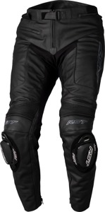 RST S1 CE Leather Pants Black/Black US 30 Men's - Men's US 30 black leather riding pants
