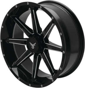 QuadBoss Slicer Wheel 18x7 Black 4/137