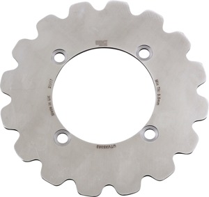 Contour Solid Front Brake Rotor 206mm