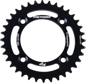 Fire Power Rear Sprocket Aluminum 36T Black For Honda CR60R 1983-1984 - 36 tooth aluminum rear sprocket For Honda CR60R 83-84