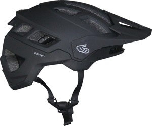 6D ATB-2T Ascent Bicycle Helmet Matte Black XS/S Unisex - Vented matte black bicycle helmet XS/S unisex