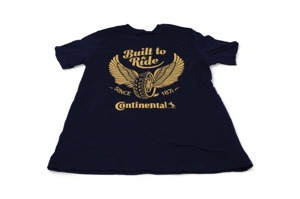 Continental Tires T-Shirt Black Size Large - Black Continental Tires tee, size Large