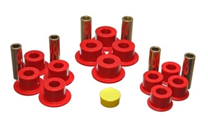 Energy Suspension Rear Leaf Spring Set Red Fits Chevy