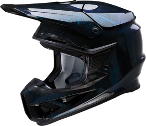 F.I. Agroid Camo Iridescent Blue MIPS Helmet MD