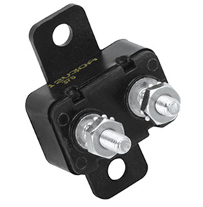 Cequent 40 Amp Circuit Breaker with Mounting Bracket - 40A circuit breaker for automotive and RV use