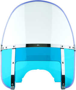 National Cycle Beaded HD Windshield Blue Adjustable Window