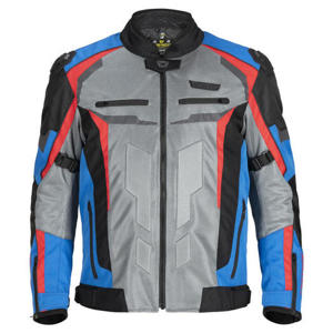 Hyper-Flo Men's Air Jacket - Md Black/Red/Gunmetal