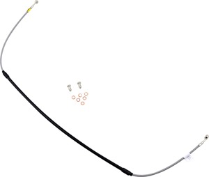 Stainless Steel Front Offroad Single Brake Line - For 02-06 640 Adventure