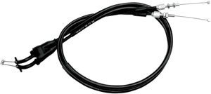 Motion Pro Throttle Cable Push-Pull Set Black Vinyl