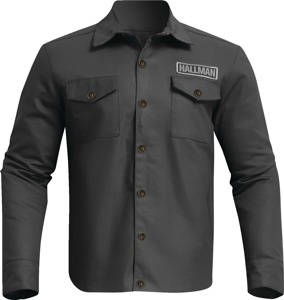 Thor Hallman Lite Jacket Black 3XL Men's - Lightweight waxed-cotton jacket for men, Black, 3XL