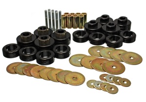 Energy Suspension Cab Mount Set Black 5.4115G Fits Club Cab