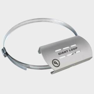 Giant Loop Hot Springs Heat Shield Brushed Aluminum - Universal exhaust heat shield for bags and bodywork