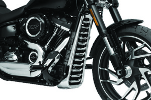 Kuryakyn Precision Chin Spoiler Chrome For M8 Softail Models - Chrome chin spoiler for M8 Softail Models