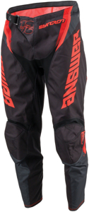 Answer 25 Syncron Envenom Pants Red/Black Youth 26 - Youth riding pants in Red/Black, size 26