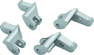 Kuryakyn Floorboard Relocator Brackets Chrome Fits 97-16 Touring