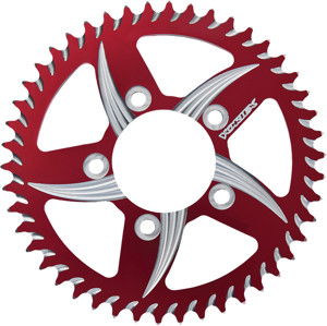 CAT5 Rear Aluminum Sprocket Red 40T 525 - For 03-08 Ducati 749-999