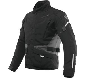 Dainese Tempest 3 D-Dry Jacket Black Black Ebony Mens Size 60 - Mens touring textile jacket, Black/Ebony, Size 60