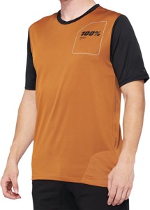 100% Men's Ridecamp Jersey Terracota/Black Size Small