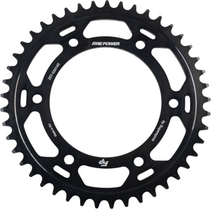 Fire Power Rear Steel Sprocket 45T Black For Honda XR650L XR600R CRF250L