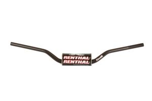 Renthal Fatbar Handlebar Black McGrath/KTM/Suzuki MX/Enduro - Fatbar 1-1/8in Black For McGrath/KTM/Suzuki MX/Enduro