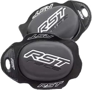 RST Knee Sliders Black One Size - High-durability sliders for track or street use