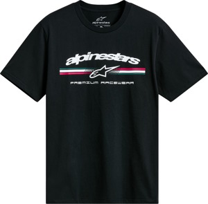 Alpinestars Prevail SS CSF Tee Black Medium Men's - Short sleeve black tee, size medium, men's