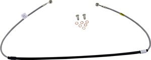Stainless Steel Front Offroad Single Brake Line - Fits Many 2006-2024 Husqvarna & KTM models