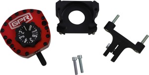 GPR V5 Red Steering Damper Anodized Fits 02-05 R6 & 06-09 R6S