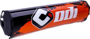 ODI SX8 Handlebar Pad Orange Black 245mm - Oversized pad for 7/8 in handlebars, Orange/Black