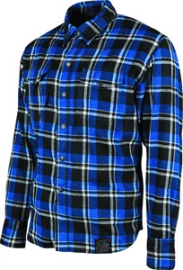 Speed and Strength Black Nine 2.0 Moto Shirt Blue/Black - Small