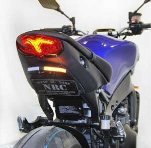 New Rage Cycles Fender Eliminator Kit Tucked Black Fits 21-24 Yamaha MT-09