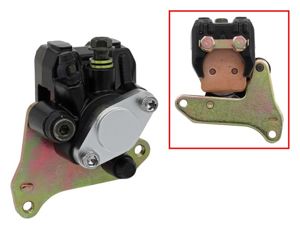 Bronco Rear Brake Caliper with Pads AT-05A18 - For 99-04 TRX400EX & 87-92 TRX250X